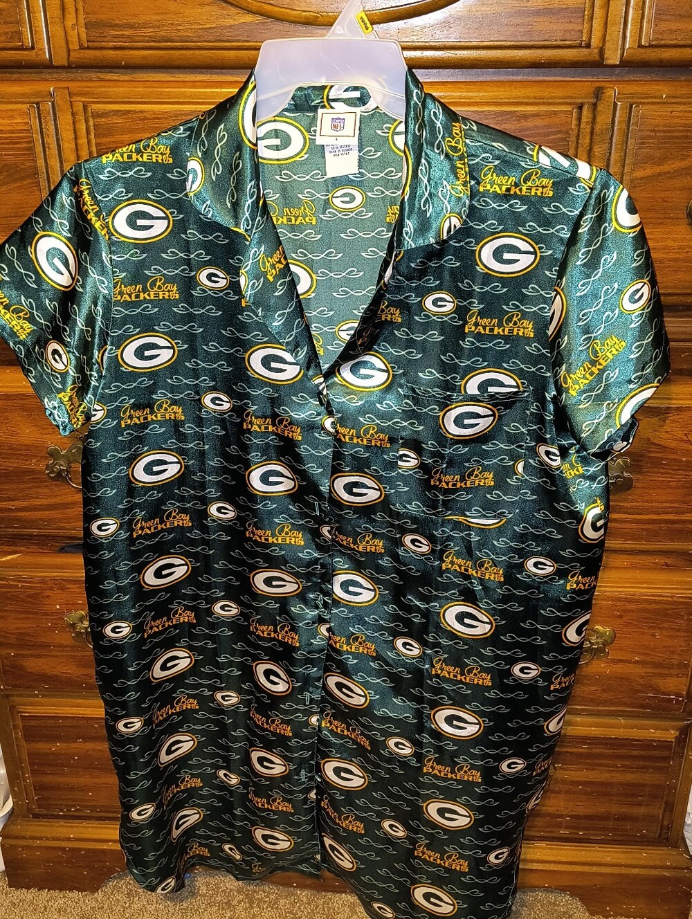 NFL Green Bay Packers Women's Satin Nightgown